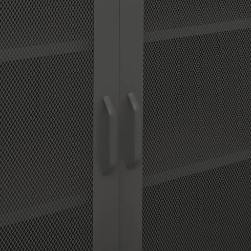Lady Jillian -  Storage Cabinet Anthracite 80x35x101,5 cm Steel - Model 4